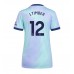 Arsenal Jurrien Timber #12 Tredjedrakt Dame 2024-25 Kortermet